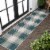 Sabine Traditional Farmhouse Bold Gingham Indoor/Outdoor Area Rug Perspective: back