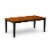 NAAN5-WHI-W 5 PcKitchen nook Dining set - Dining Table and 4 Kitchen Chairs Perspective: back