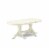 PLAV5-BCH-W 5 PC Dining room set-Dining Table with 4 Dining Chairs Perspective: back