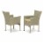 OSBK5-03A 5Pc Outdoor-Furniture Natural Color Wicker Dining Set Perspective: back
