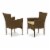 OSBK7-02A 7Pc Outdoor-Furniture Brown Wicker Dining Set Perspective: back