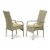 OSOS7-03A 7Pc Outdoor-Furniture Natural Color Wicker Dining Set Perspective: back
