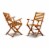 East West Furniture DEBS7CANA 7-Pc Outdoor Patio Set Perspective: back