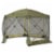 Clam Quick Set Escape Portable Camping Outdoor Gazebo Canopy Shelter (2 Pack) Perspective: back