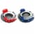 Intex River Run Inflatable Floating Water Tube Lake Pool Ocean Raft, Red & Blue Perspective: back