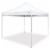 Caravan Canopy Pro 2 10 x 10 Foot Straight Leg Instant Canopy, White (4 Pack) Perspective: back