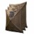 Clam Quick Set Screen Hub Brown Fabric Wind & Sun Panels Accessory Only (6 Pack) Perspective: back