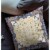 Rose Box Suede Blown And Closed Pillow W/ Insert In Blue Yellow Perspective: back