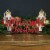 Round Top Collection Elegant Nutcracker Centerpiece Christmas Soldier Knight C21051 Perspective: back