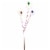 Halloween 3 Monster Eye Stake Metal Spooky F22011 Perspective: back