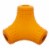 BARK Coral Teef Super Chewer Dog Treat Dispensing Toy Perspective: back