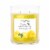 House of Velas® Lemon Cookie Scent Jar Candle Perspective: back