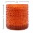 House of Velas Harvest Jar Candle Falling Leaves Perspective: back