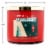 House of Velas Christmas Jar Candle Evergreen Glow Perspective: back