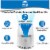 WBM International Bluetooth Air Purifier - White Perspective: back