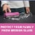 W Home Lint Roller, Pet Hair Remover, Works Best on Clothes & Furniture | 60 Sheets, 1 Refill Perspective: back