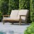 Charlestown All-Weather Poly Resin Wood Adirondack Style Deep Seat Patio Loveseat Perspective: back