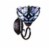 CHLOE Lighting GRENVILLE Victorian Tiffany-Style Blackish Bronze 1 Light Wall Sconce 8 Wide Perspective: back