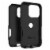 OtterBox Commuter iPhone 15 Pro Case - Black Perspective: back