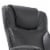 Serta Connor Office Chair Black Bonded Leather Perspective: back