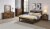 24264 Mirror - Rustic Oak Perspective: back