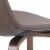 Randolph Modern wood Counter Height Stool (Set of 2) in Stone Gray Faux Leather Perspective: back