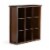 Simpli Home Artisan Wood Transitional 9 Cube Bookcase and Unit in Russet Brown Perspective: back