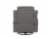 RoomSense Nova Swivel Recliner Tahoe Light Grey Perspective: back