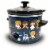 Uncanny Brands Star Wars 2-Quart Slow Cooker- Kitchen Appliance Perspective: back