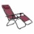 Sunjoy Modern Zero Gravity Steel Foldable Outdoor Lounge Patio Chair, Burgundy Perspective: back