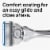 Schick Hydro Dry Skin 5-Blade Razor for Men + 3 Refills with Comfort Coating + Two Hour Moisturizing Perspective: back