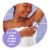 Schick Intuition Pure Nourishment Women's Razor Blade Refill Perspective: back