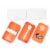 Dragon Ball Z Goku Bento Box w/ Chopsticks & Spoon Perspective: back