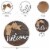 Welcome Hello Reversible Wood Wall Dcor Perspective: back