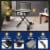 Razor Griddle GGC2030M 25 2 Burner LP Propane Gas with Folding Shelf, Steel Perspective: back