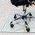 Glaciermat Heavy Duty Glass Chair Mat for Hard Floors & Carpets - 36  x 42 Perspective: back