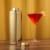 Art Deco Cocktail Shaker by Viski Perspective: back