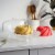 Multi-Functional Acrylic Server with Bundt Cake Mold Perspective: back