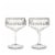Viski Admiral Coupe Glasses Perspective: back