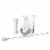 Viski 4-Piece Stainless Steel Mixologist Barware Set Perspective: back