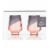 Dipped Crystal Stemless Wine Glasses by Viski® Perspective: back