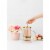 Pinky Up Riley Casablanca Glass Tea Press Pot- Gold Perspective: back
