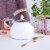 True Fabrications Tea Kettle - Presley White Perspective: back