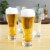 Wheat Beer Glasses, Set of 4 by True Perspective: back