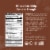 Aloha Organic Chocolate Chip Cookie Dough Protein Bar 1.98 oz Perspective: back
