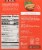 Aloha Organic Plant-Based Peanut Butter Cup Protein Bars Perspective: back