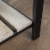 48 Open-Top Storage Bench with Shoe Shelf - White Oak Perspective: back