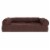 FurHaven Quilted Memory Sofa Dog Bed|Small, Coffee Perspective: back