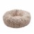 Furhaven™ Calming Cuddler Pet Bed - Taupe Perspective: back