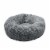FurHaven Calming Cuddler Long Fur Donut Pet Bed For Dogs & Cats - Gray , Small - 23 Perspective: back